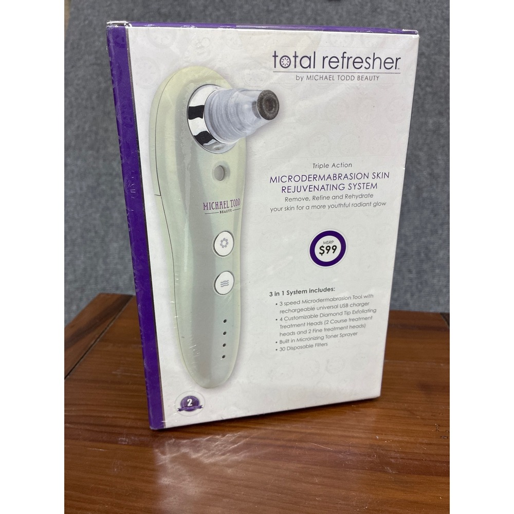 Michael Todd Beauty Total Refresher Microdermabrasion Skin Rejuvenating System